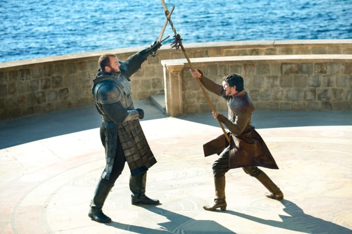 A bulked-up Björnsson won a role on HBO and, after slimming down, a boxing match against Hall.